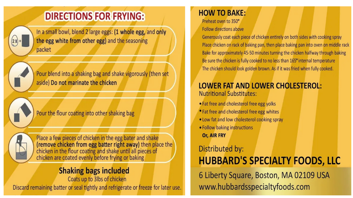 Shake & Fry Per Package